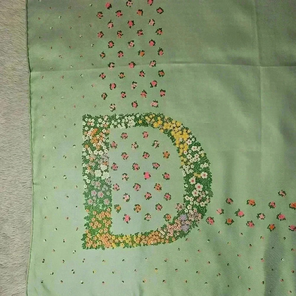 CDior Silk Shawl Scarf - Picture 7 of 14